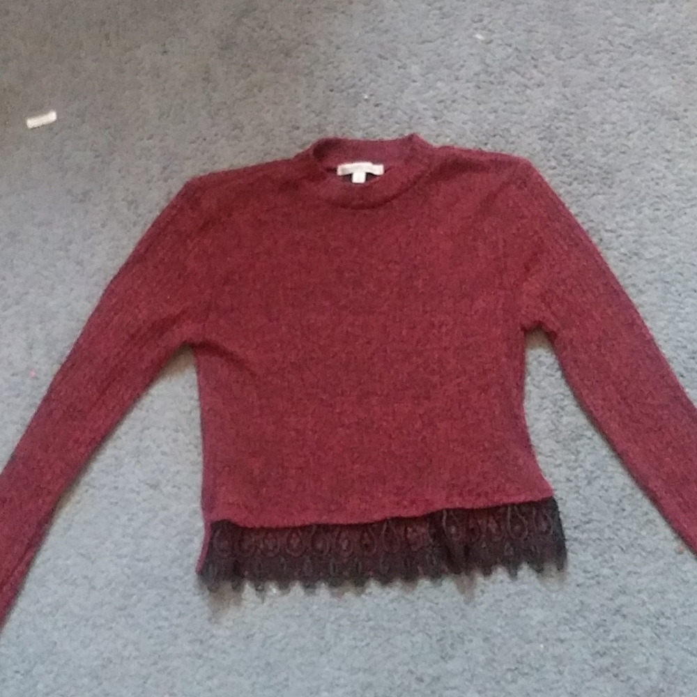 Long sleeve women's crop top